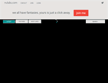 Tablet Screenshot of nutabu.com